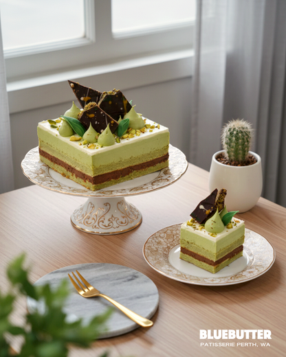 Dubai Chocolate Layer Cake