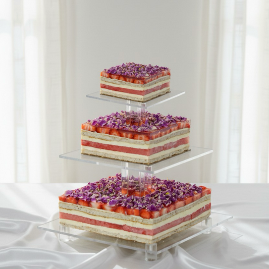 Watermelon Strawberry Wedding Cake